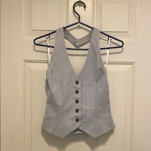 Stylish Blue Women's Vest Top
